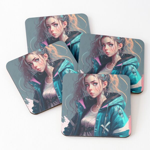 Item preview, Anime girl visual art designed and sold by Mirochan80.