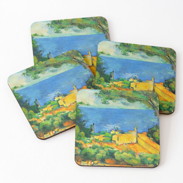Item preview, HD PAUL CEZANNE - L'Estaque designed and sold by Go Logo Designs.