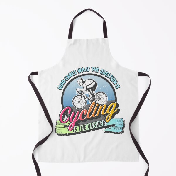 Item preview, Cycling is the Answer - Funny for Cyclists & Riding Bikes designed and sold by BrainlabStudios.