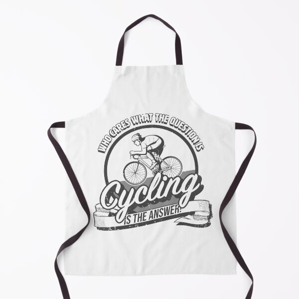 Item preview, Cycling is the Answer - Funny for Cyclists & Riding Bikes designed and sold by BrainlabStudios.