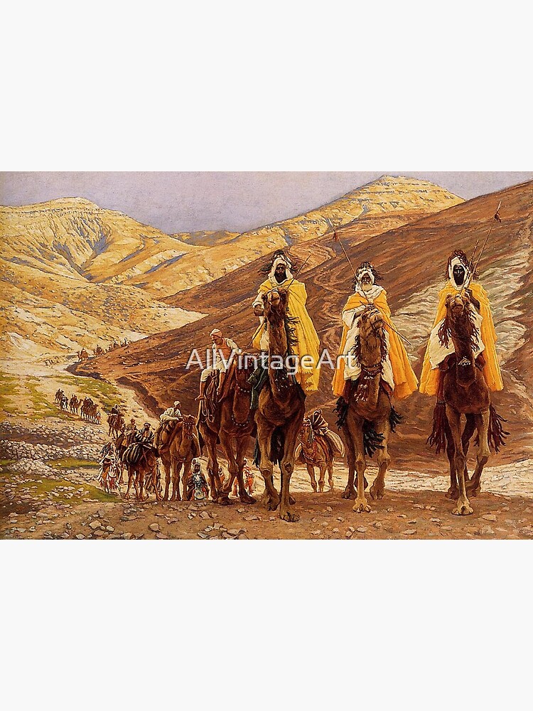 Vintage James Tissot Journey of the Magi 1894 Fine Art Poster