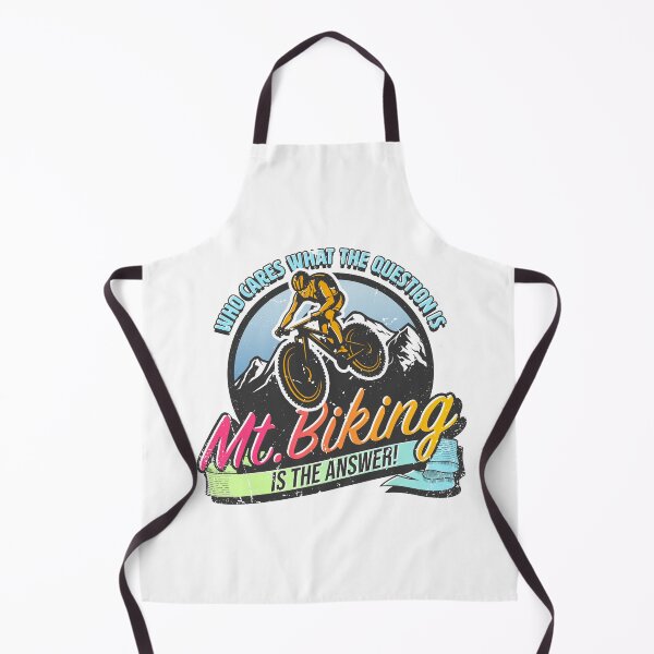 Item preview, Mountain Biking is the Answer - Funny for Cyclists & Biking designed and sold by BrainlabStudios.