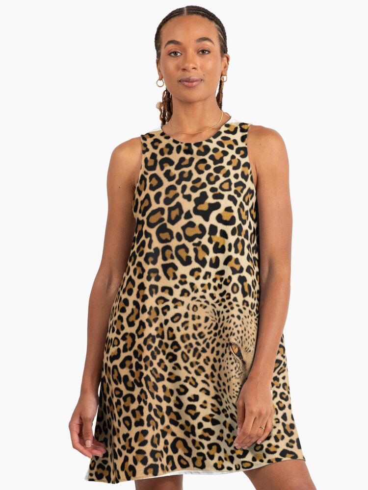 Hidden Leopard" A-Line Dress for Sale by zoneo | Redbubble