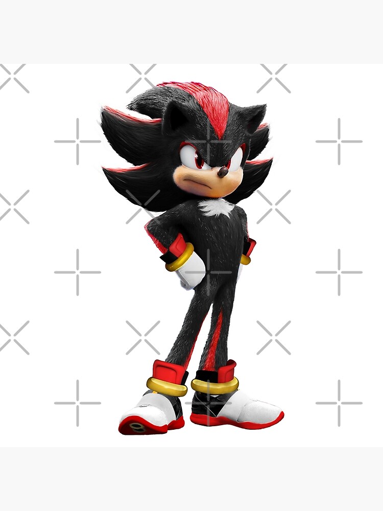 Shadow the Hedgehog Fan Art Print Anime Print Sonic Art 