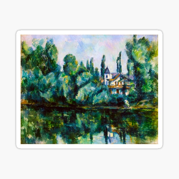 Item preview, HD PAUL CEZANNE - The Banks of the Marne  designed and sold by gologodesigns.