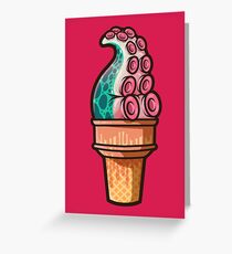 Tentacle Treat (gumdrop) Greeting Card