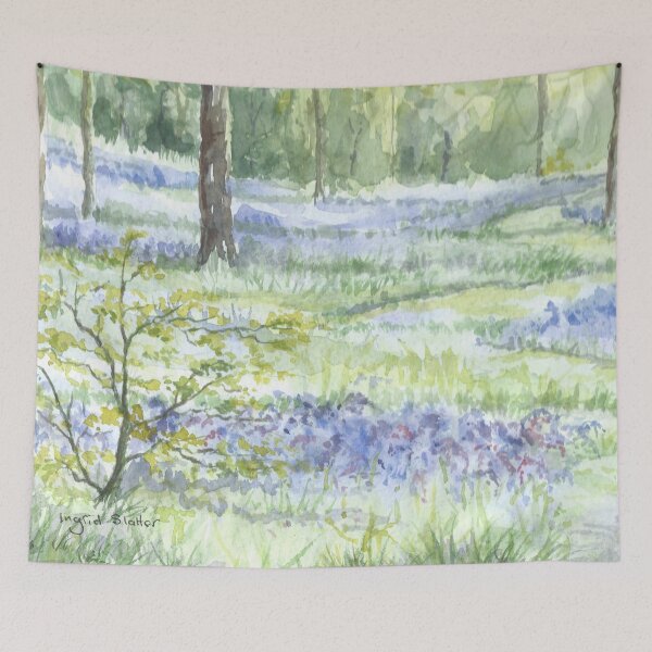 Item preview, Bluebells at Prior's Wood 2 designed and sold by ingridslatter.