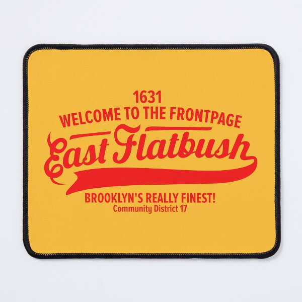 Item preview, New York Brooklyn - East Flatbush Brooklyn Lettering - East Flatbush Logo designed and sold by Boogosh.