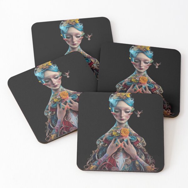 Item preview, Abstract Girl # 3 NFT Design designed and sold by isometrics.