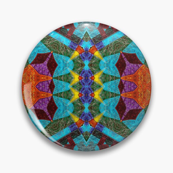 Item preview,  POWERFUL LUMINOUS RADIAL COSMIC LABYRINTH PATCHWORK -  SPIRITUAL AWAKENING CUBIC GEOMETRIC ART PATTERN IN DEEP* designed and sold by Ralek.