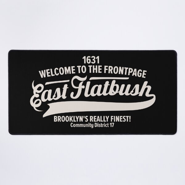 Item preview, New York Brooklyn - East Flatbush Brooklyn Lettering - East Flatbush Logo designed and sold by Boogosh.