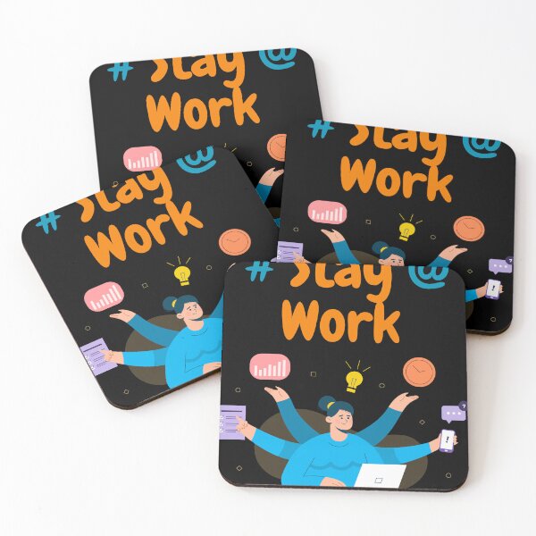 Item preview, Stay at Work designed and sold by Moremon.