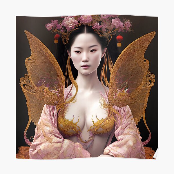 Mystical Chinese Princess Goddess Poster