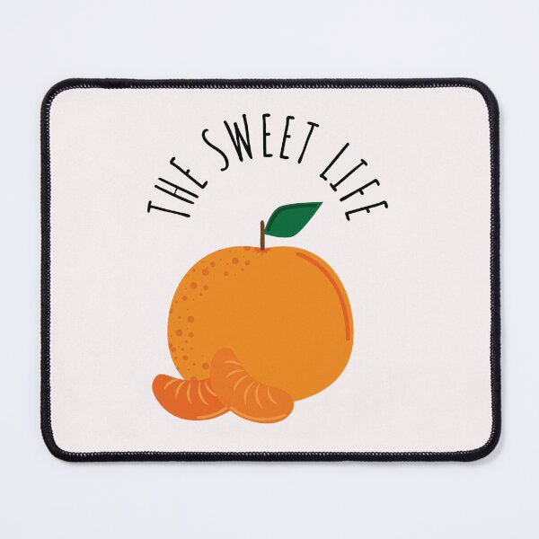 Item preview, The sweet life tangerine orange design with transparent background. designed and sold by BumbleVee ☀️.