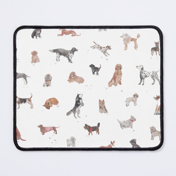 Item preview,  Cute breeds various dogs in watercolor designed and sold by Katarina Roccella.