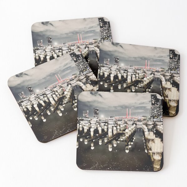 Item preview, Balte Bridge at Night in Melbourne, Australia designed and sold by Billie-B-Design.
