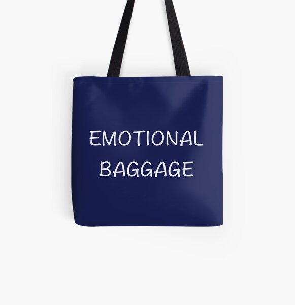 Emotional Baggage All Over Print Tote Bag