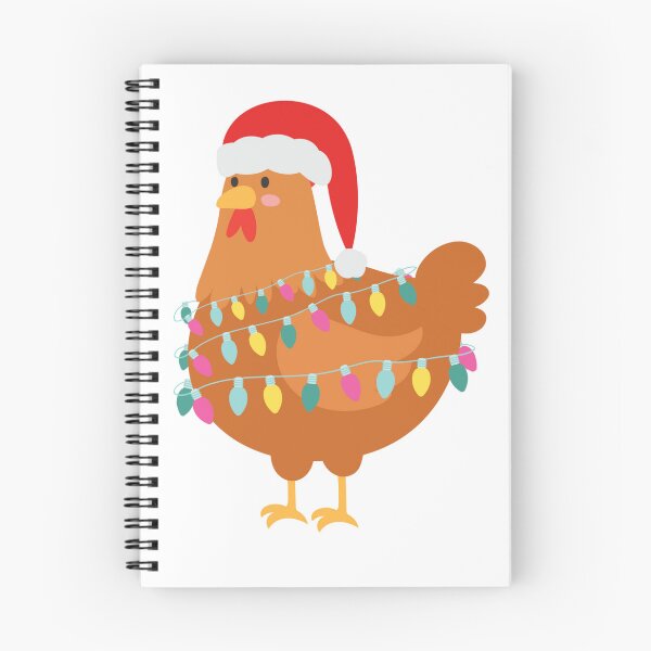 Item preview, Christmas chicken designed and sold by RandiMullins.