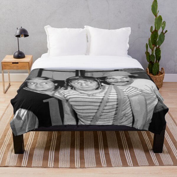 Item preview, El Chavo del Ocho - Don Ramón - Quico - Chaves - Seu Madruga - Black and White - El Chavo del 8 designed and sold by RazzArt.