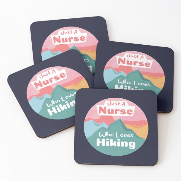 Item preview, Just A Nurse Who Loves Hiking designed and sold by THROUGH-LIFE.