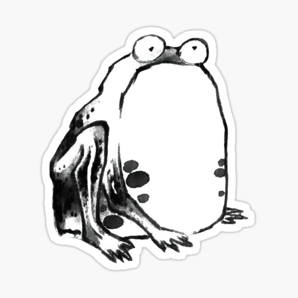 Item preview, Frog from Sai Chu-fu (Vegetables and Insects) Japanese Woodblock art 菜蟲譜 Ito Jakuchu designed and sold by Onodera.