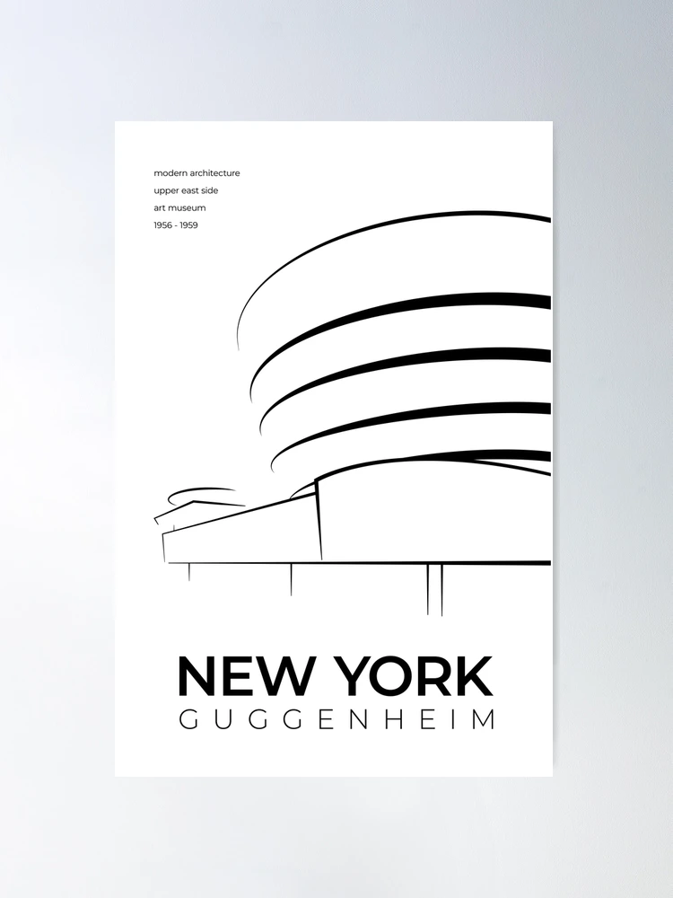 guggenheim museum / ポスター / アートポスター Guggenheim Museum Poster | eBay