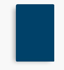Dark Imperial Blue Canvas Print
