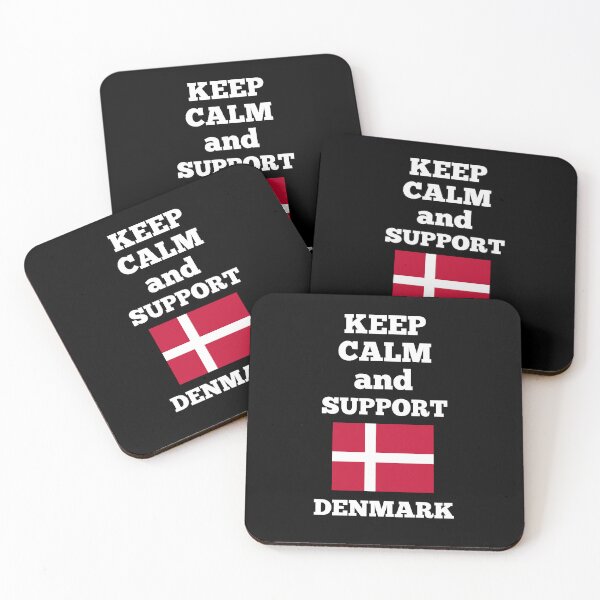 Item preview, Keep Calm and Support Denmark - World Cup designed and sold by TeesByAngelzB.