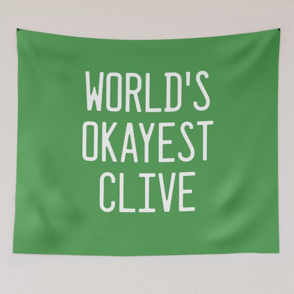 Item preview, World's Okayest Clive designed and sold by TimespunThreads.