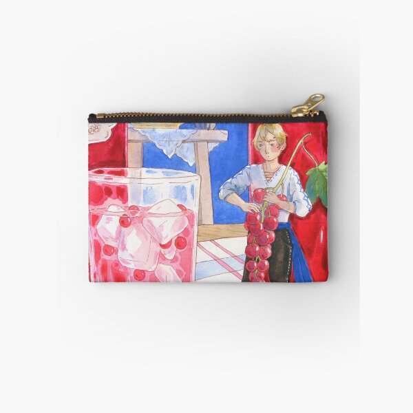 Item preview, Redcurrant Syrup watercolor illustration designed and sold by Hynek Šnajdr.