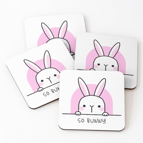 Item preview, Cute Bunny Rabbit Funny Quote Pink Design  designed and sold by ZenDesigner.