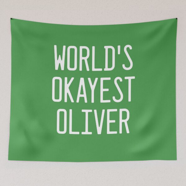 Item preview, World's Okayest Oliver designed and sold by TimespunThreads.