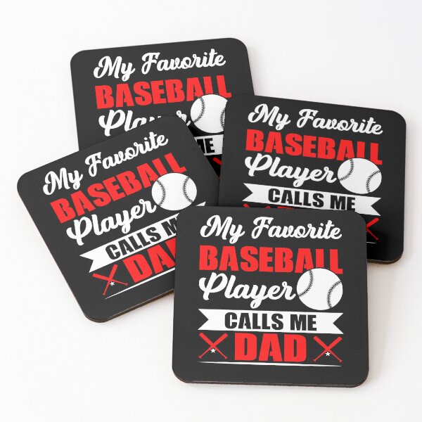 Item preview, My Favourite Baseball Player - Cool Gifts for Dad and Baseball Lovers designed and sold by FanityPrints.