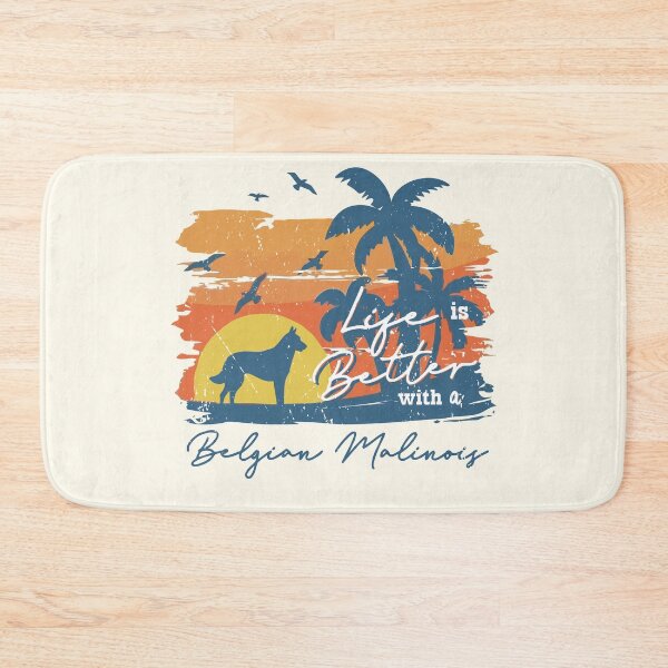 Item preview, Life is Better With Belgian Malinois Beach Sunset Retro Vintage designed and sold by rafaeltto.