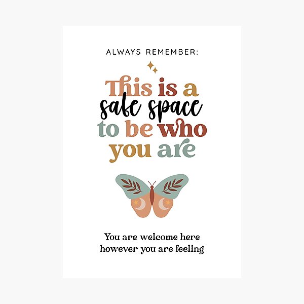 Item preview, Safe Space designed and sold by Plant  Kind Thoughts.