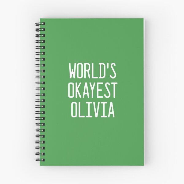 Item preview, World's Okayest Olivia designed and sold by TimespunThreads.