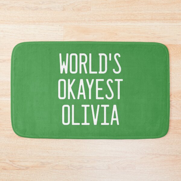 Item preview, World's Okayest Olivia designed and sold by TimespunThreads.