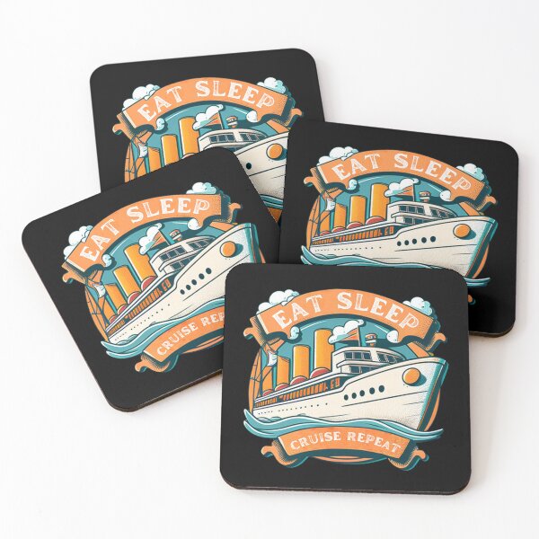 Item preview, Eat Sleep Cruise Repeat ! designed and sold by JJT0724.