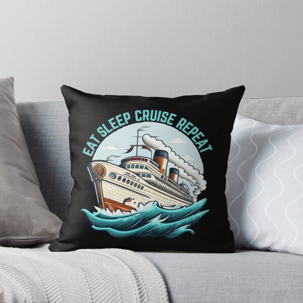 Item preview, Eat Sleep Cruise Repeat designed and sold by JJT0724.