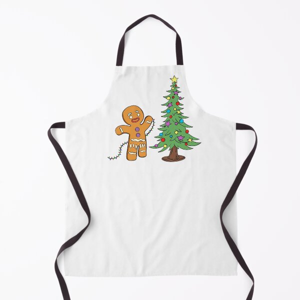 Item preview, Gingerbread Man Celebrating Christmas designed and sold by Lune Valley.