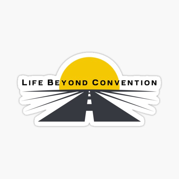 Life Beyond Convention Logo Sticker