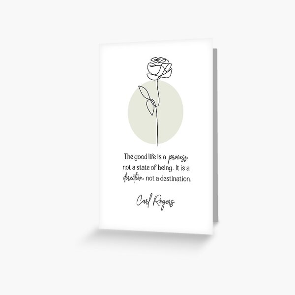 Artikel-Vorschau von Carl Rogers-Zitat, designt und verkauft von Plant  Kind Thoughts.