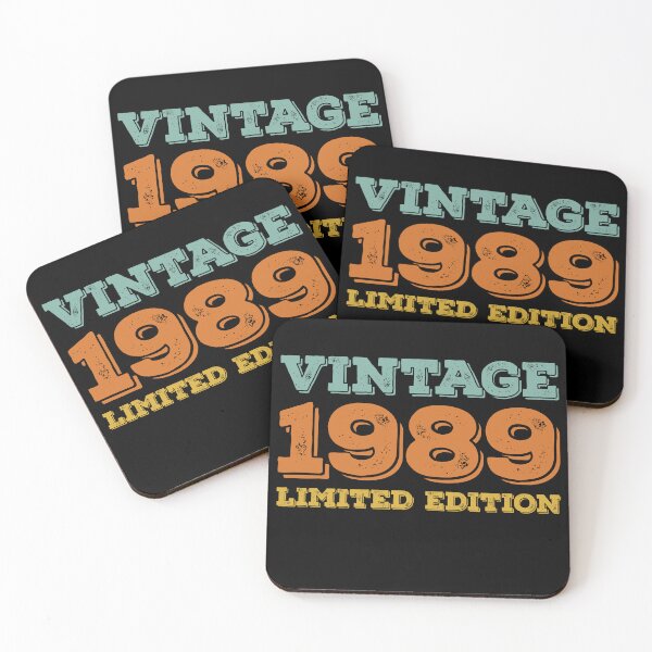 Item preview, VINTAGE 1989 LIMITED EDITION DISTRESSED RETRO BIRTHDAY GIFT IDEA designed and sold by Kipcio.