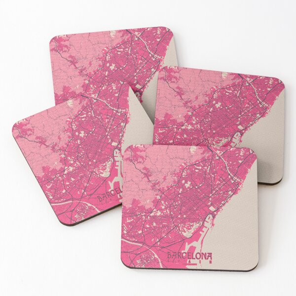 Item preview, Barcelona City Map of Spain - Blossom designed and sold by deMAP.