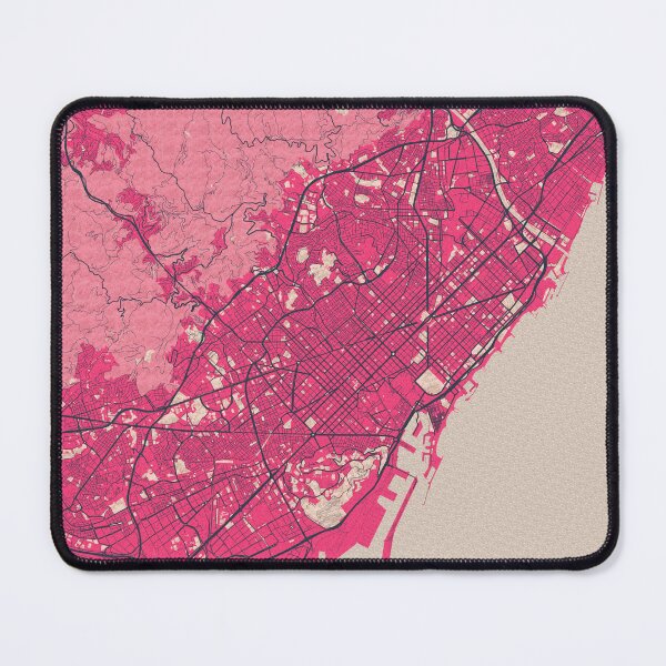 Item preview, Barcelona City Map of Spain - Blossom designed and sold by deMAP.