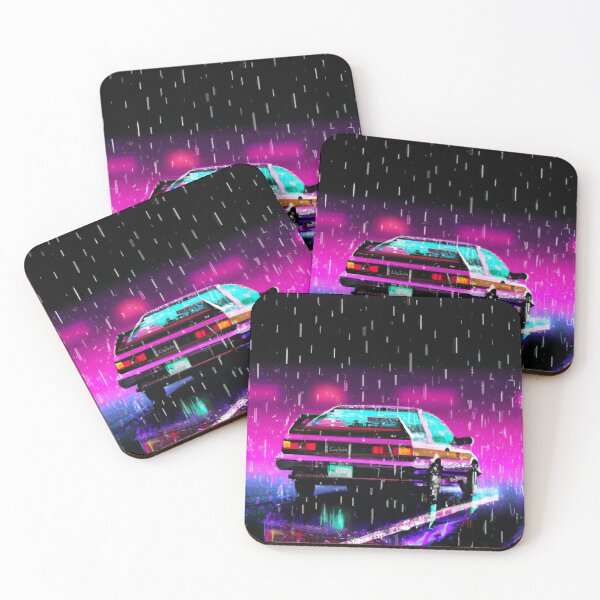 Item preview, JDM Synthwave 80's Rain designed and sold by Tony ⭐⭐⭐⭐⭐.