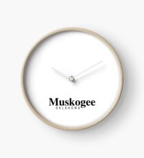 Muskogee, Oklahoma Clock
