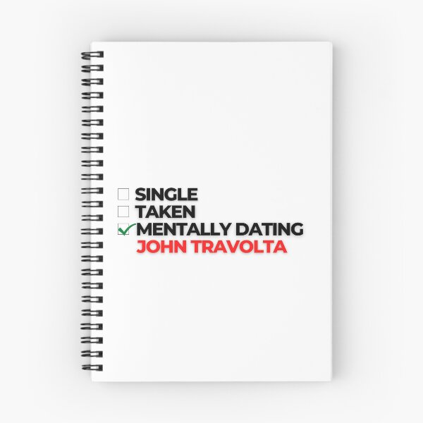 Item preview, Mentally Dating John Travolta designed and sold by Itsheartshop.