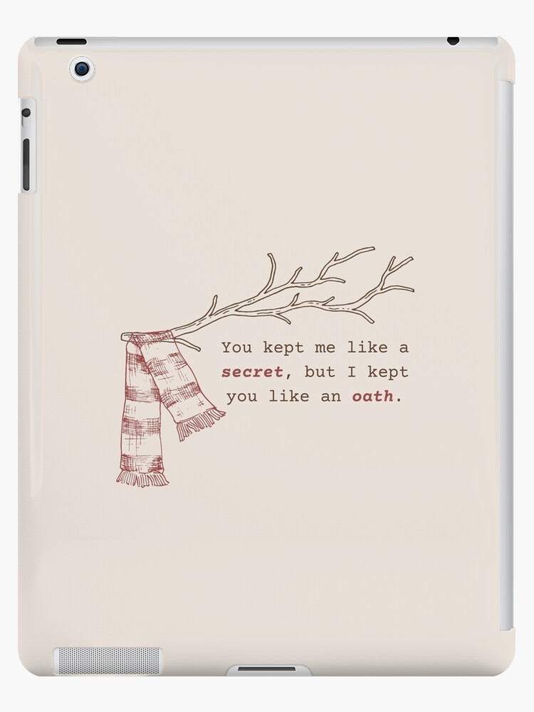 #1 All Too Well (by Taylor Swift) | iPad Case & Skin