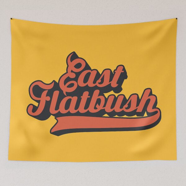 Item preview, New York Brooklyn - East Flatbush Brooklyn Lettering - East Flatbush Logo designed and sold by Boogosh.